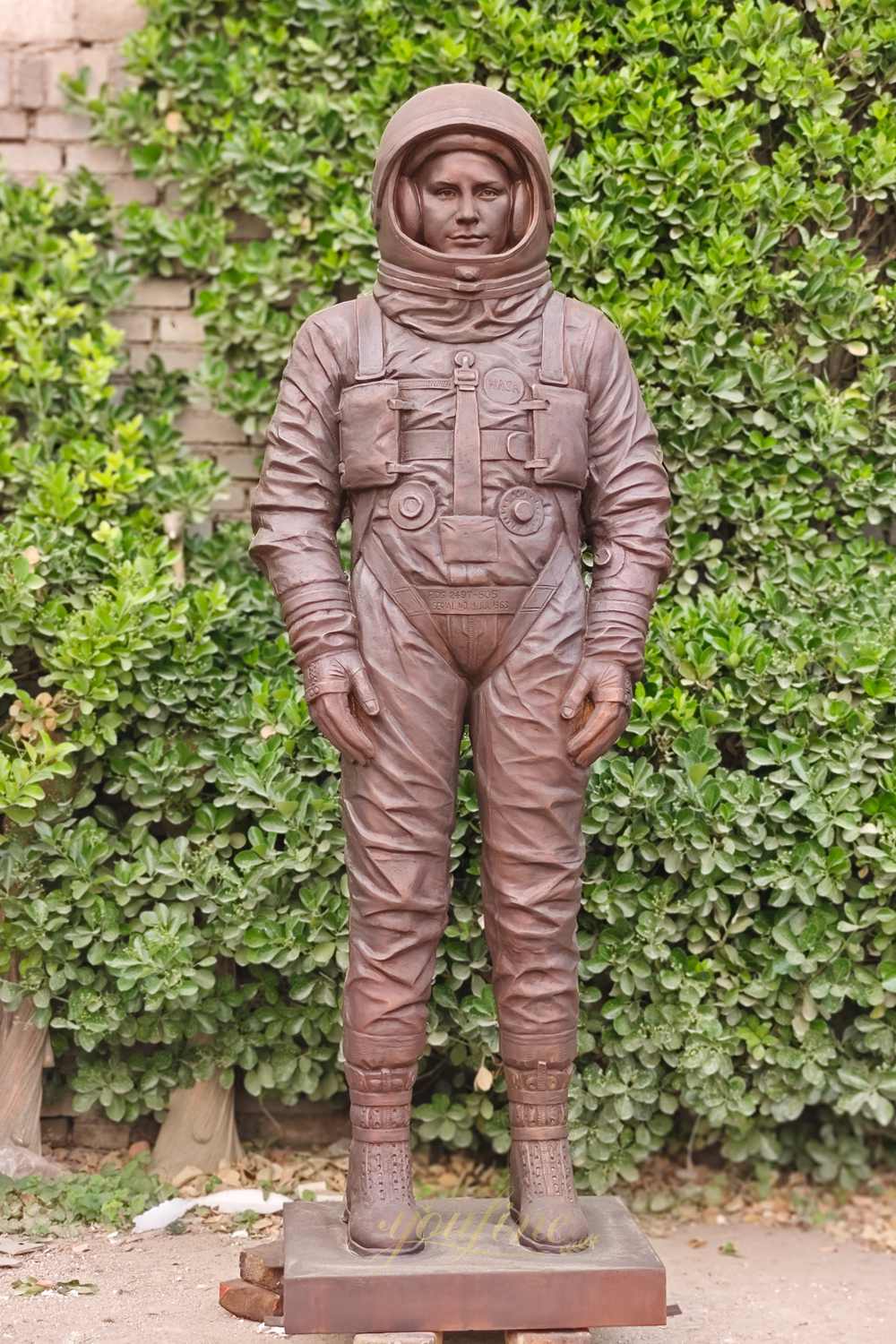 Lifesize Bronze Neil Armstrong Statue in our Foundry