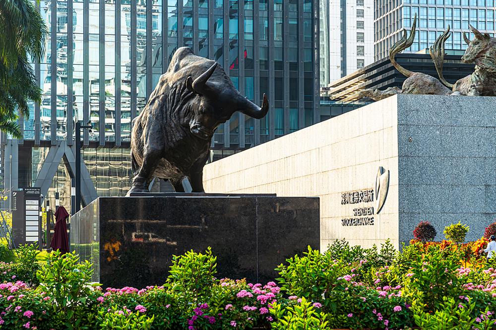 Bull Statues