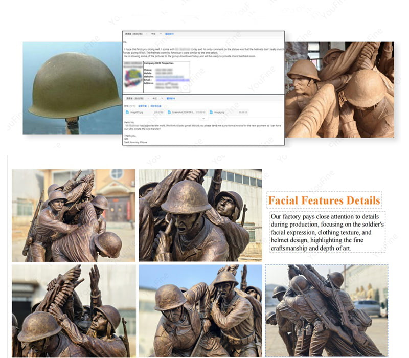 Museum-quality hot-cast bronze sculpture detail showing lost-wax casting precision.