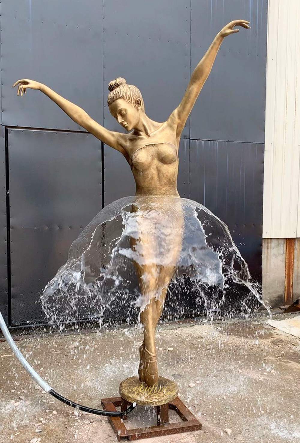 Large Ballerina statue Fountain