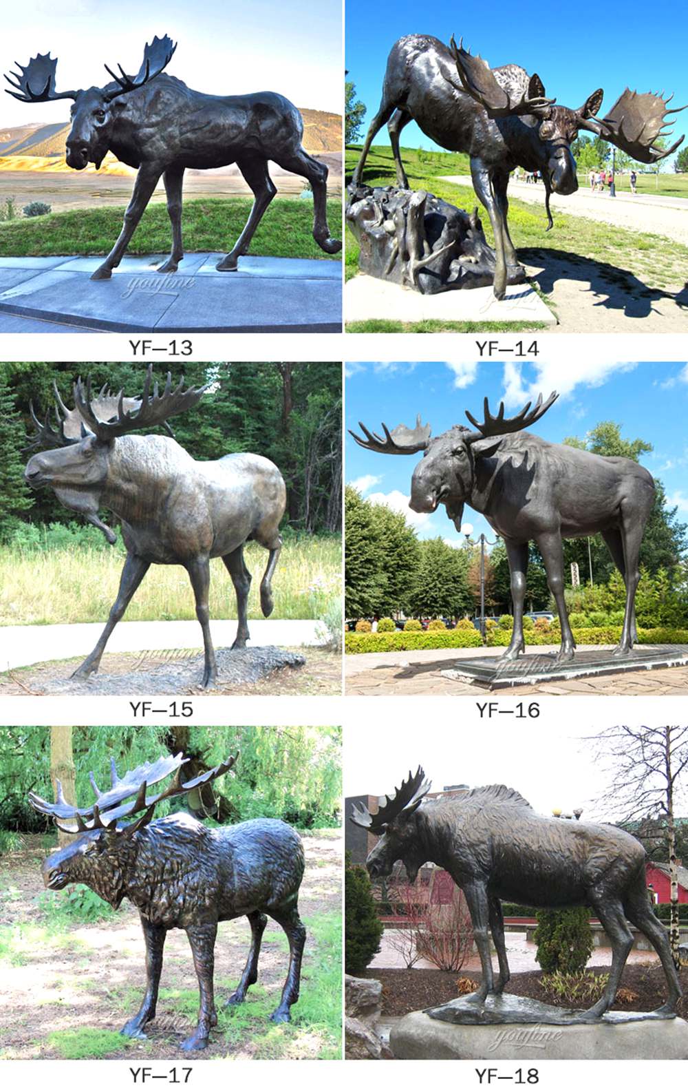 More Giant Moose Statue