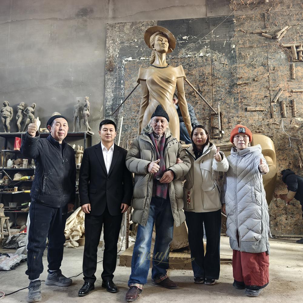 Our artists collaborated with the original artist to refine the clay model of the 