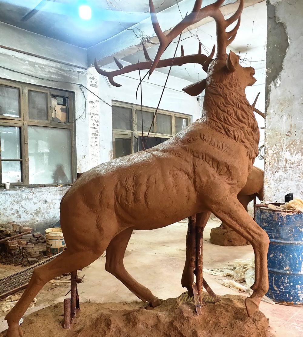 Roaring Elk Clay Model