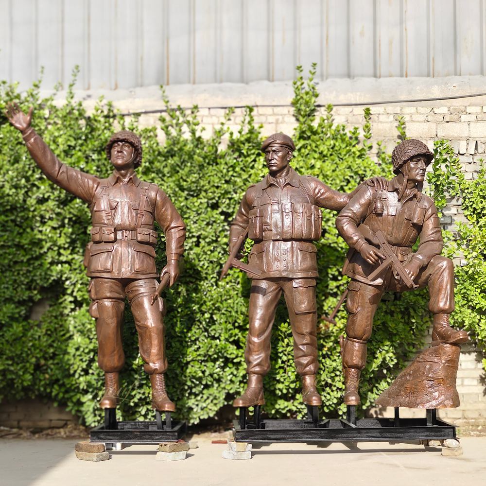 Military sculpture detail image 6