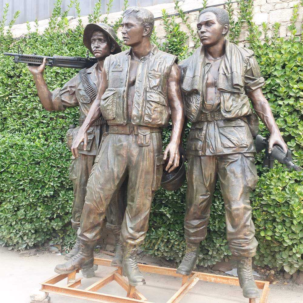 Military badge and weapon detail close-up showing historical accuracy
