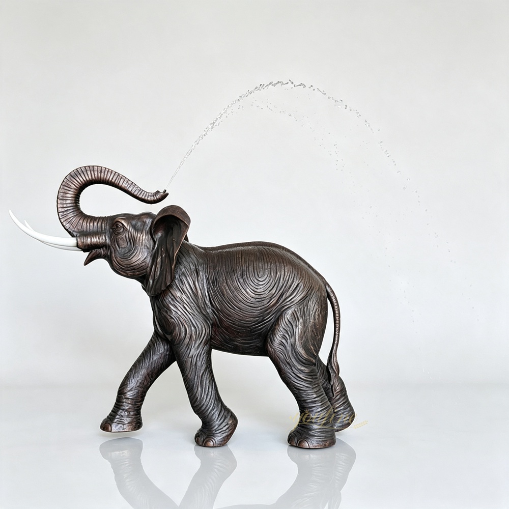Large Bronze Elephant Water Fountain for Outdoor Pool BOK1-051