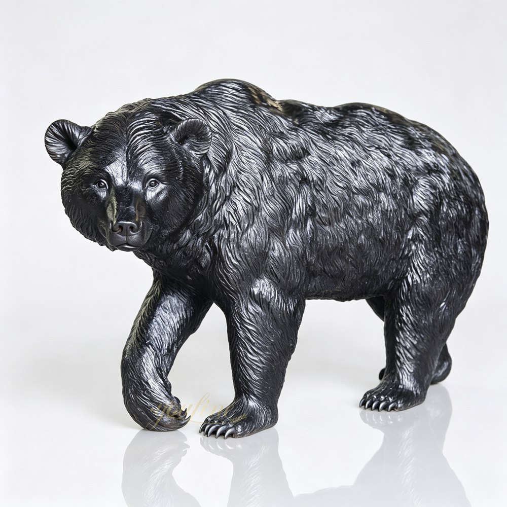 Black Bear sculpture