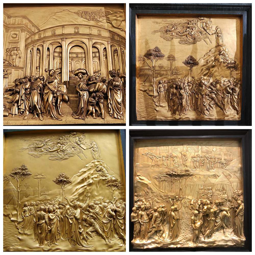 The large Gates of Paradise detail