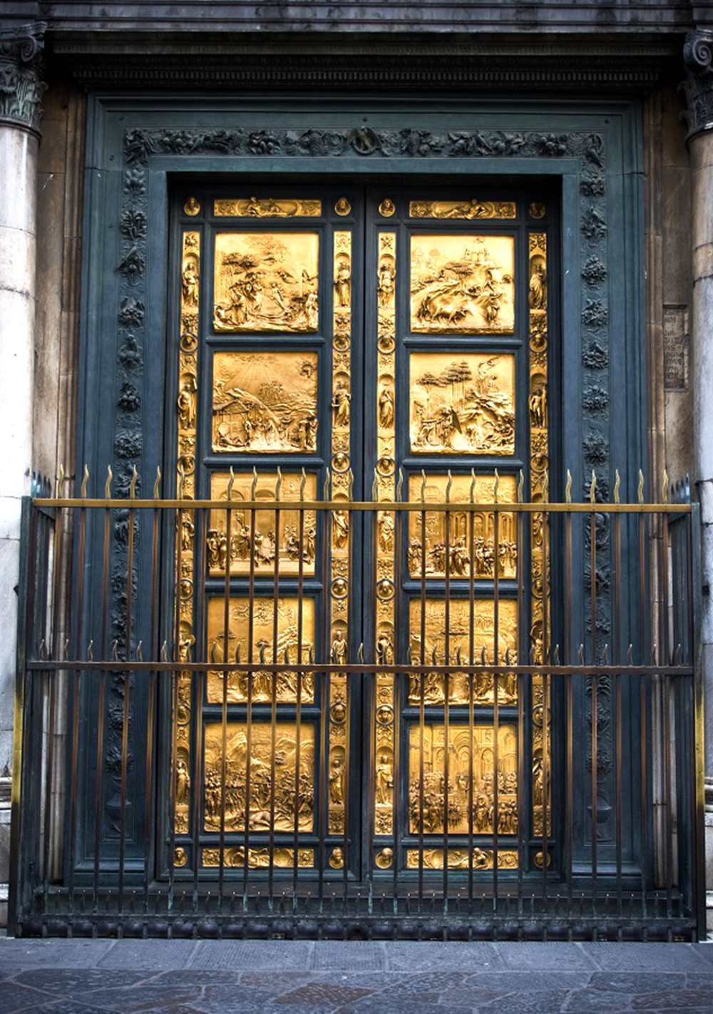 bronze Gates of Paradise Bas-relief