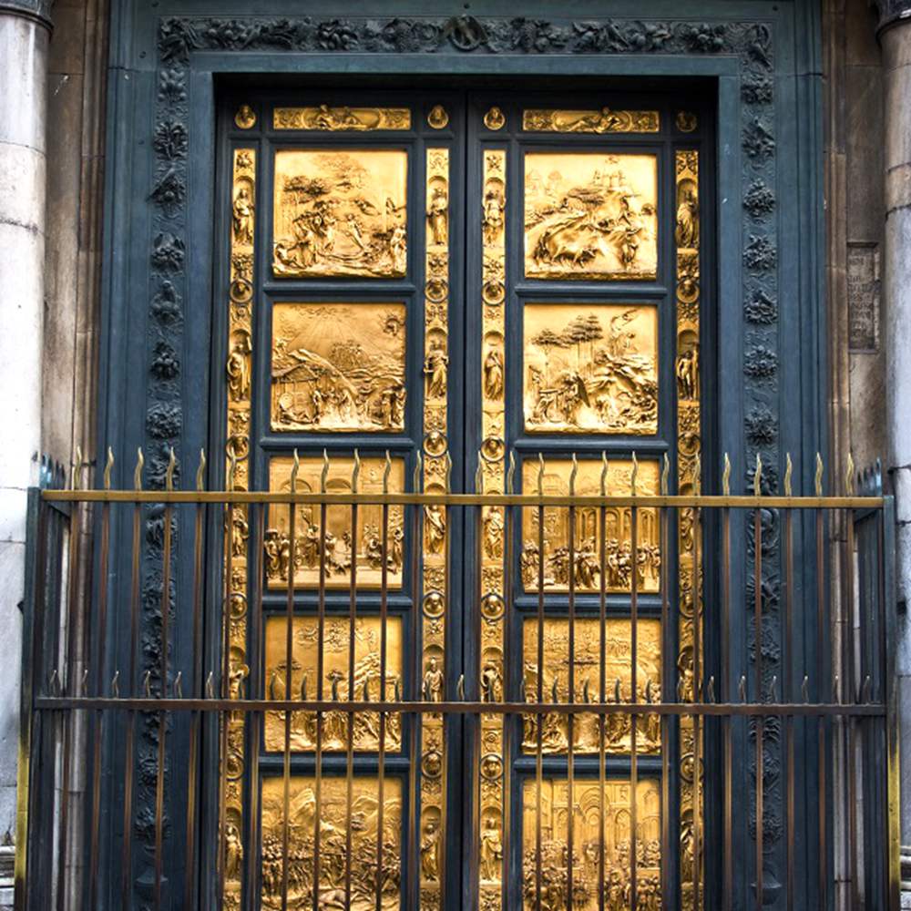 bronze large Gates of Paradise