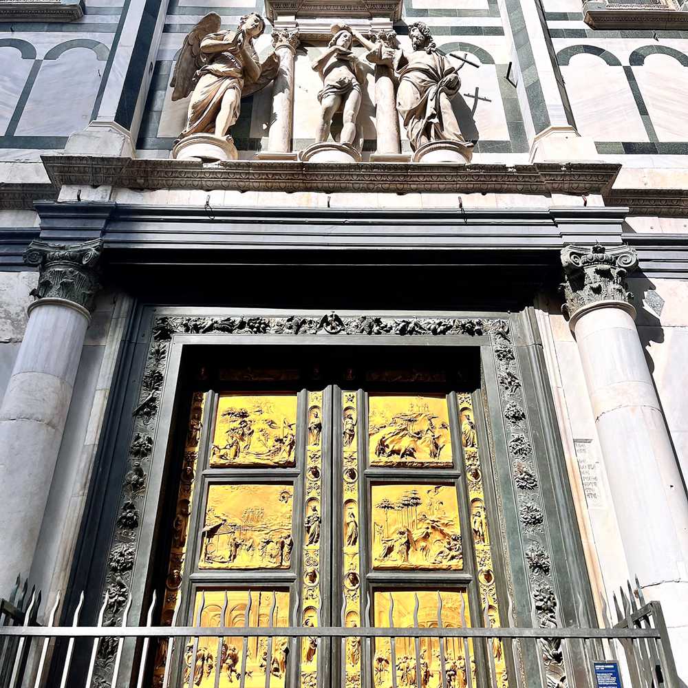 famous door Gates of Paradise