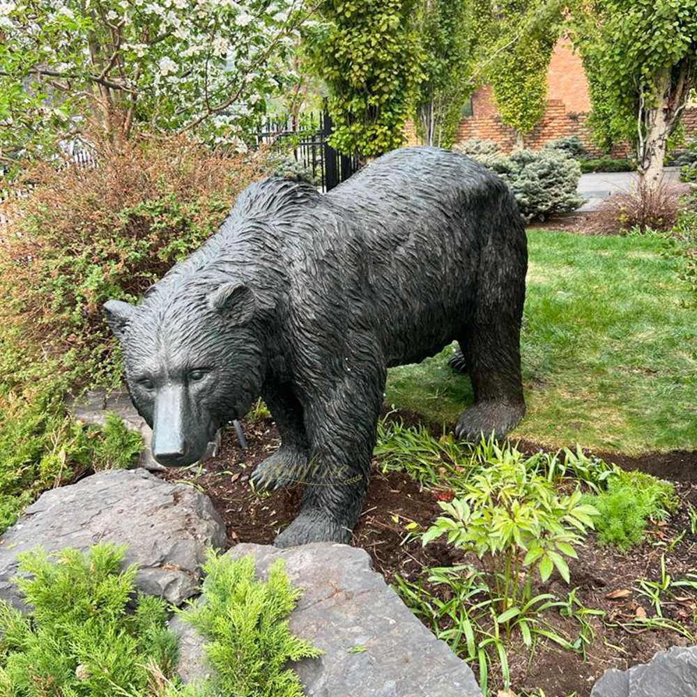 walking Black Bear statue feedback