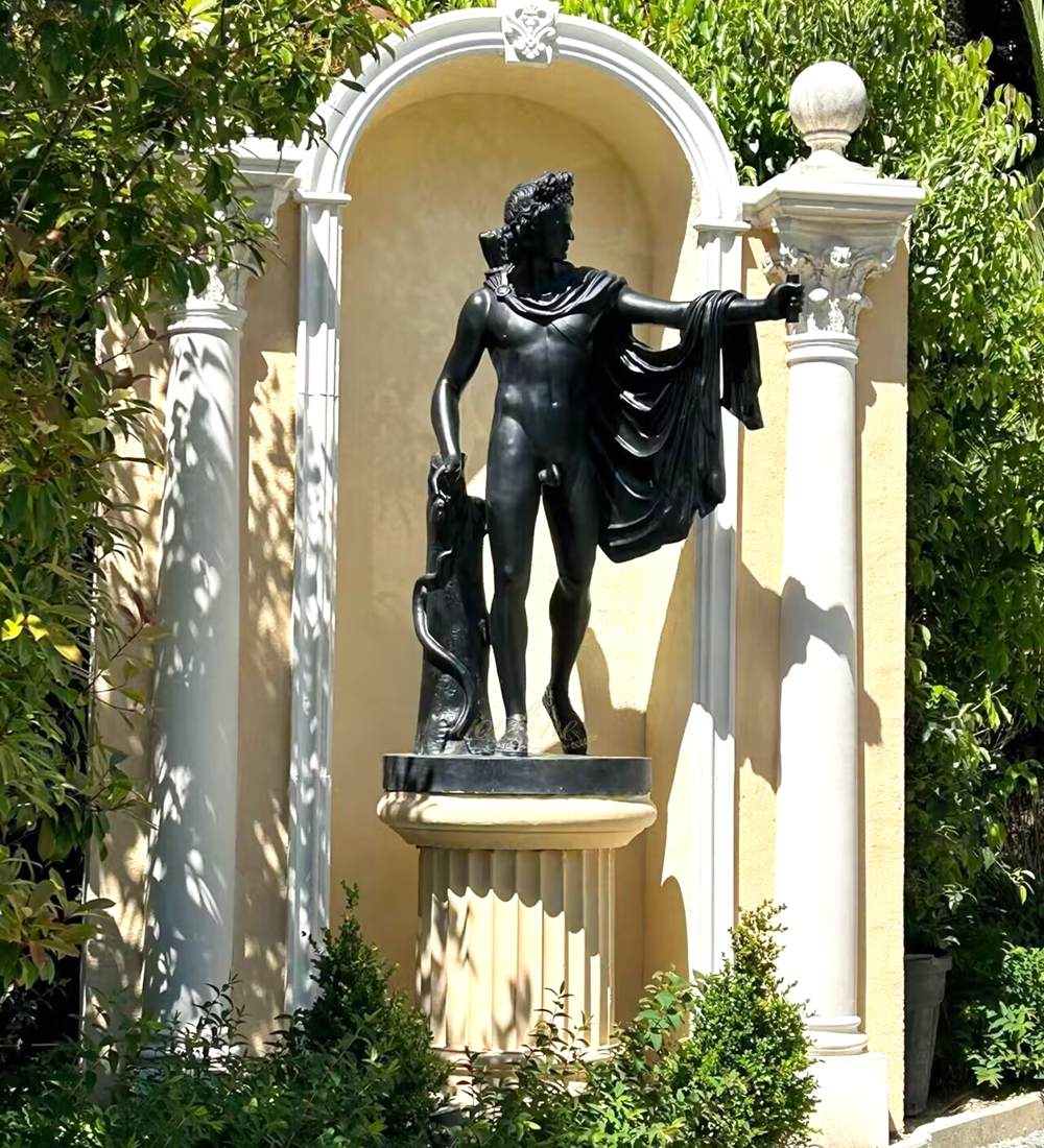Bronze Greek God Sculpture