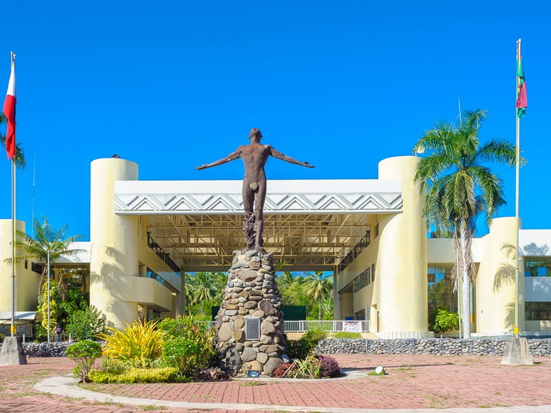 Campus plaza bronze sculpture installation