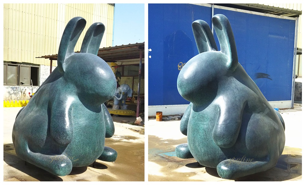 extra large Rabbit Statue in our factory