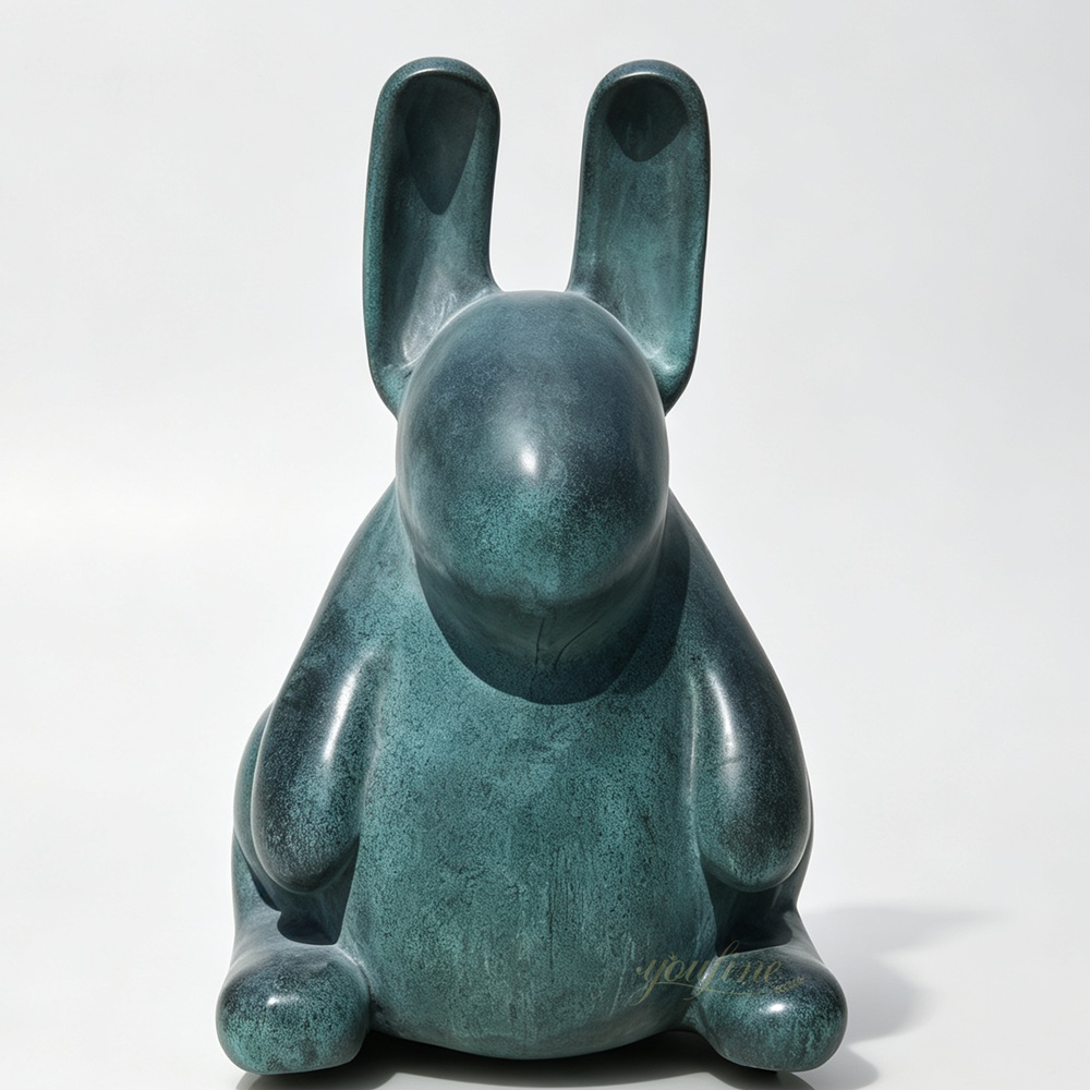 Abstract Sitting Extra Large Rabbit Statue BAN-379