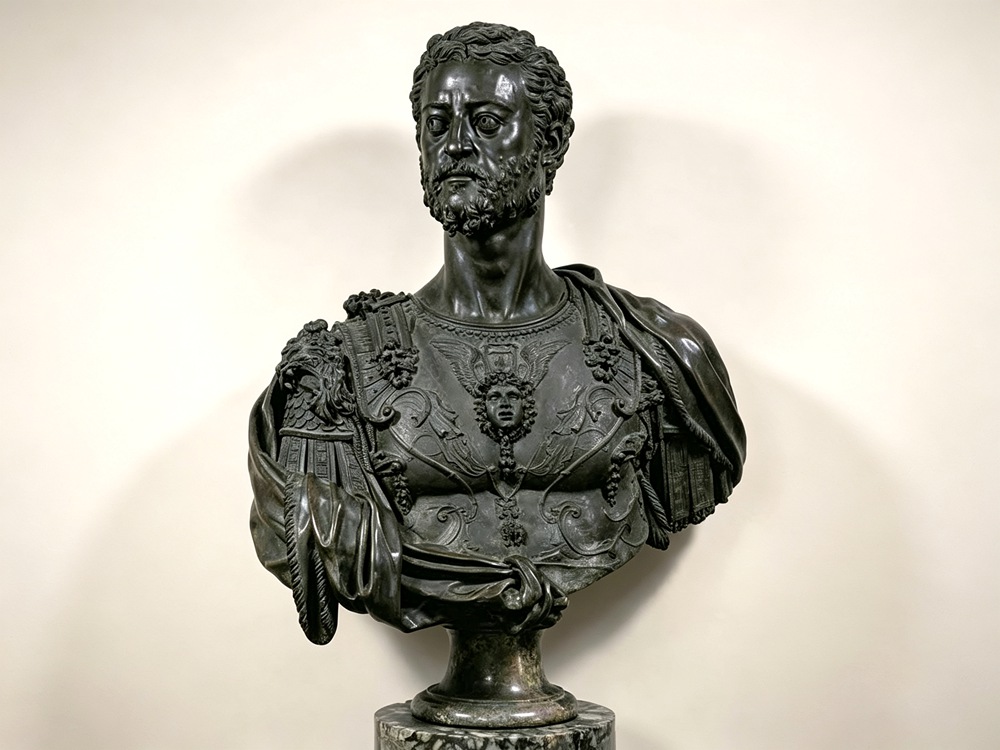 Renaissance Benvenuto Cellini Mannerism Cosimo I de' Medici bust statue
