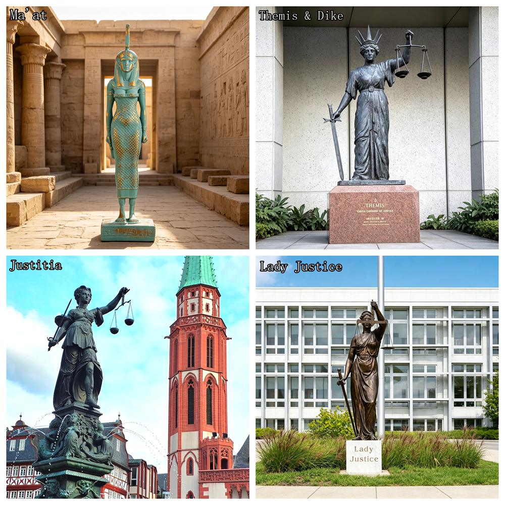 Lady Justice vs. Themis vs. Dike vs. Justitia