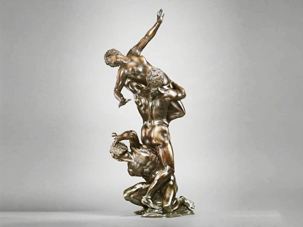 Giambologna, Rape of the Sabine Women marble sculpture