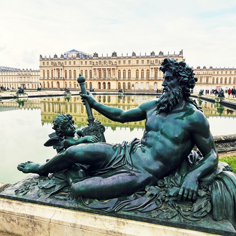 large Uranus Statue Versailles Replica
