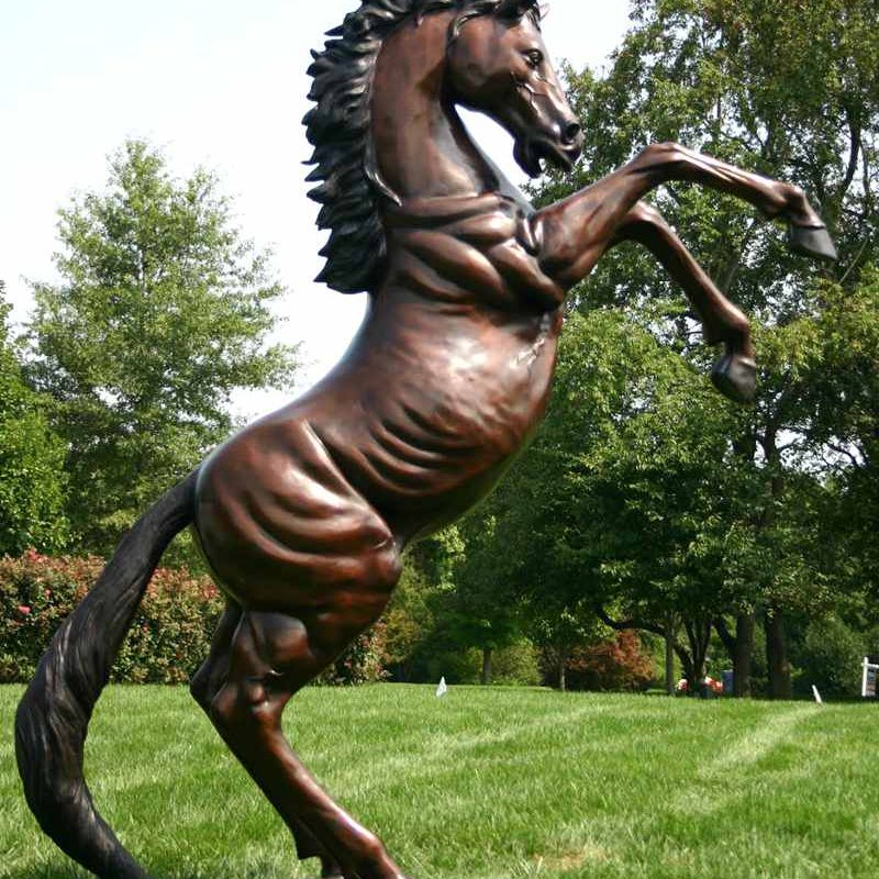 Outdoor Bronze Horse Sculpture for Sale - YouFine News - 3