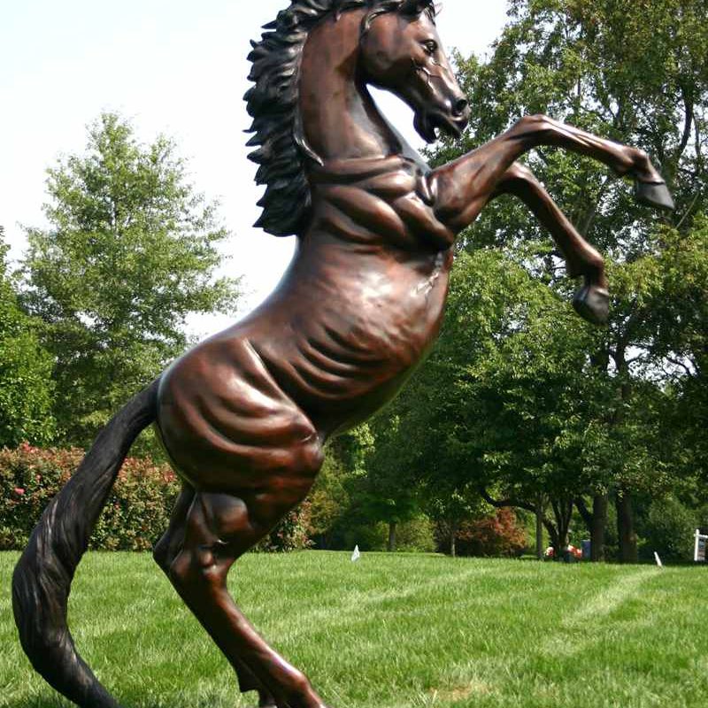 Outdoor Bronze Horse Sculpture for Sale - YouFine News - 14